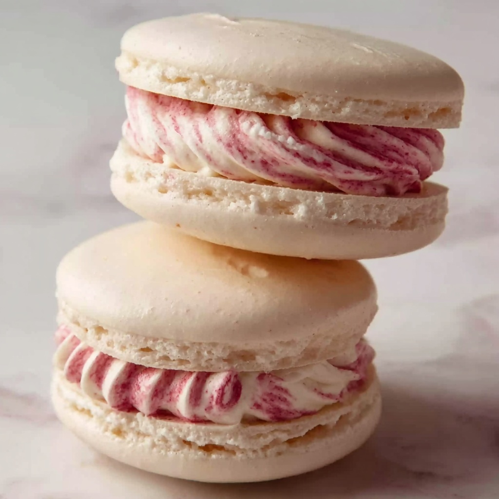 White Chocolate Raspberry Macarons Recipe - Recipe Image