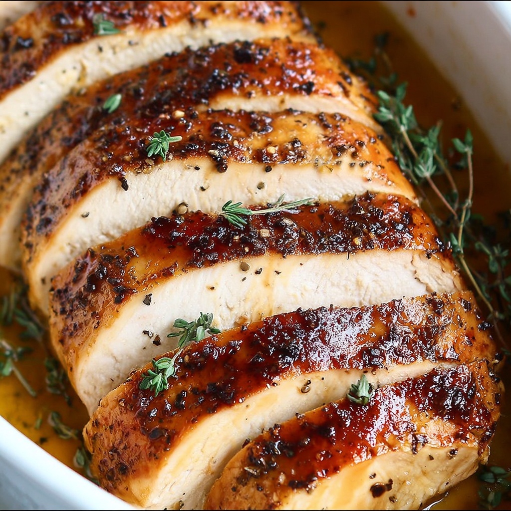 Costco Herb Turkey Breast Bake Recipe - Recipe Image