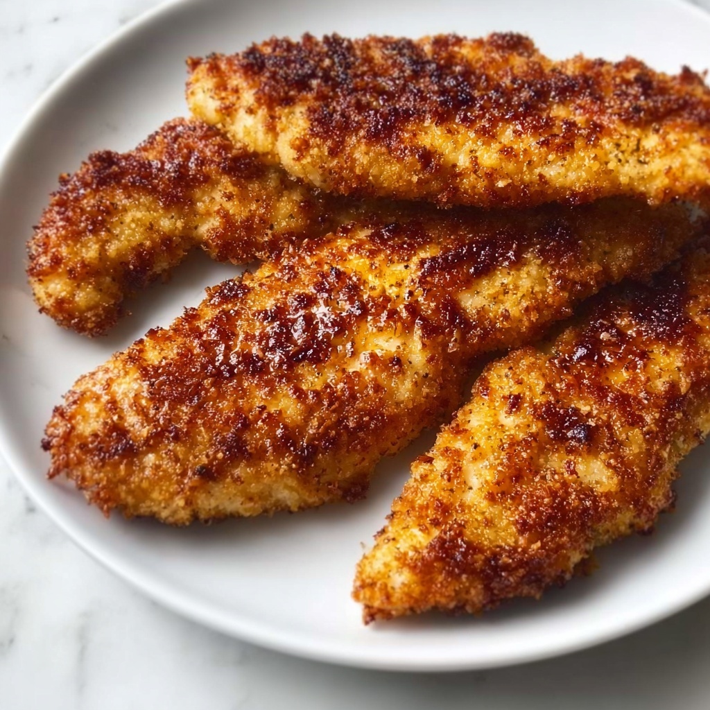 Crispy Baked Chicken Tenders Recipe - Recipe Image
