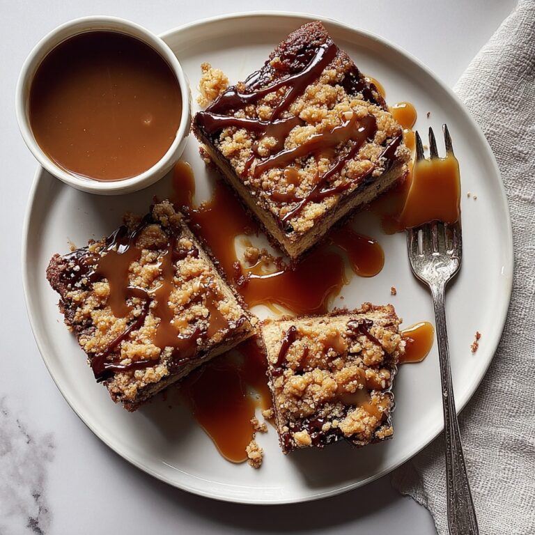 Miso Caramel Blondie Sundae Recipe