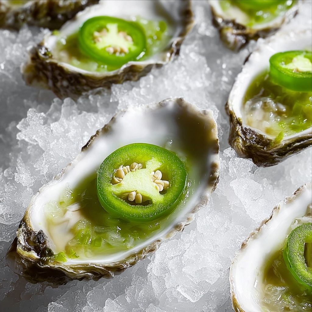 Cucumber Lime Jalapeño Granita Perfect for Oysters Recipe - Recipe Image