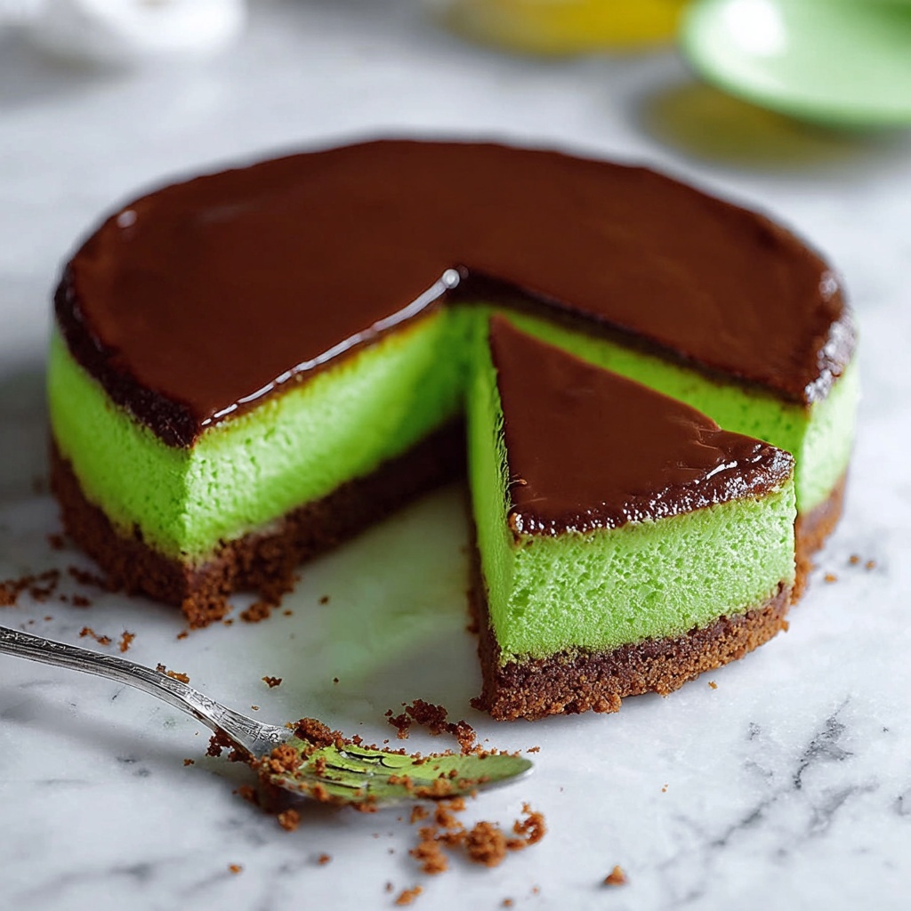 Deliciously Creamy Pandan Basque Burnt Cheesecake Recipe - Recipe Image