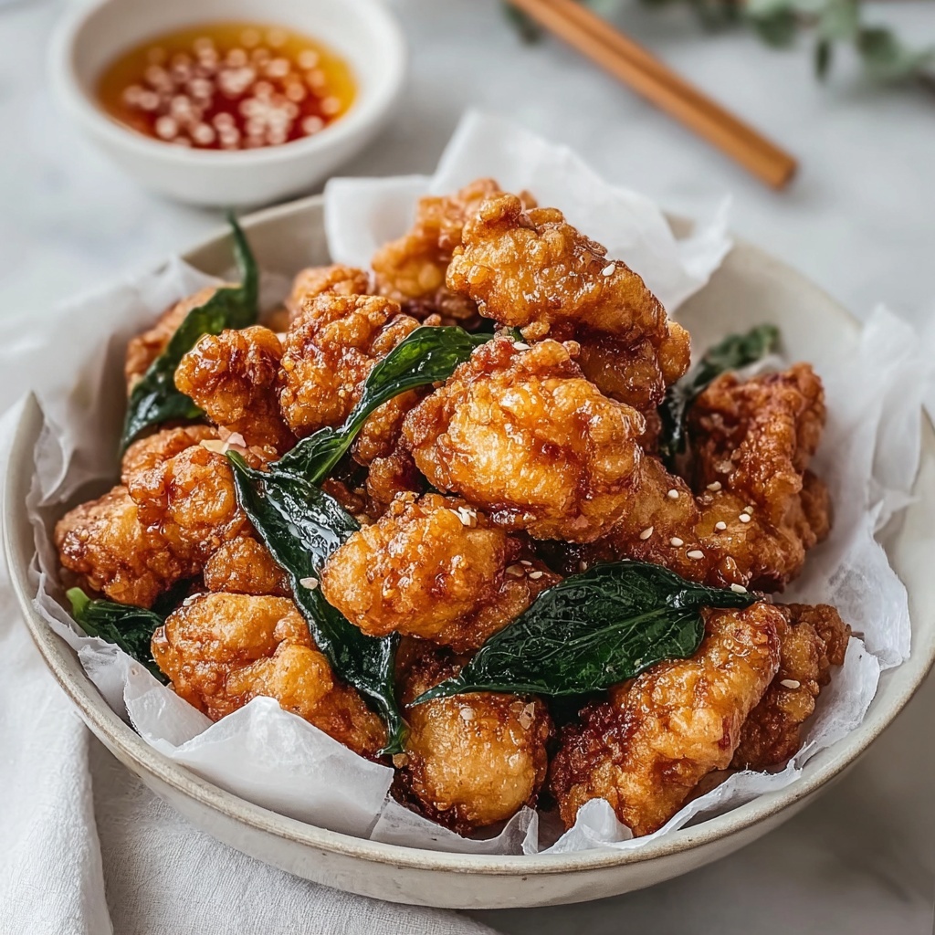 Crispy Taiwanese Fried Chicken Recipe - Recipe Image