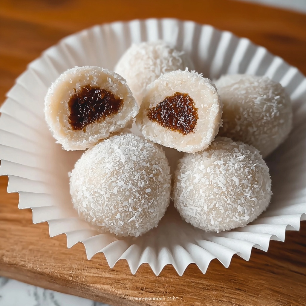 Coconut Mochi Bliss: Your Guide to Sweet, Chewy Delights Recipe - Recipe Image