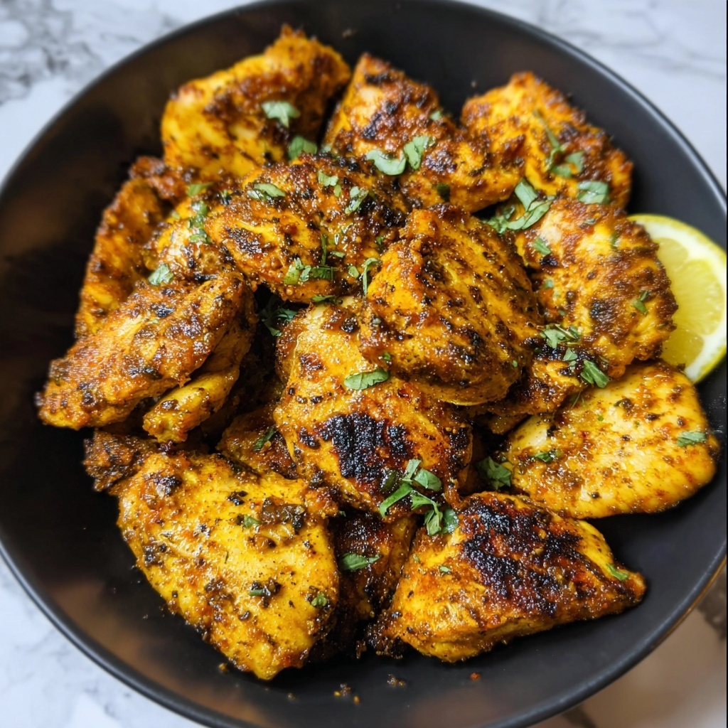 North African Spiced Chicken Thighs for a Flavorful Weeknight Recipe - Recipe Image