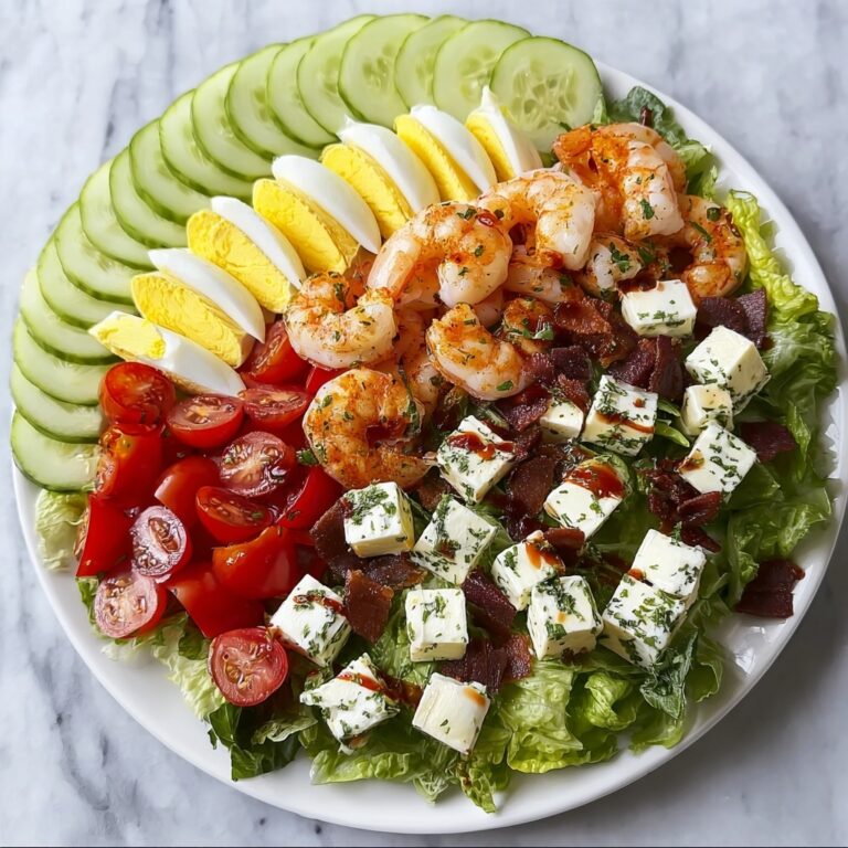 Blackened Shrimp Cobb Salad Bliss Recipe