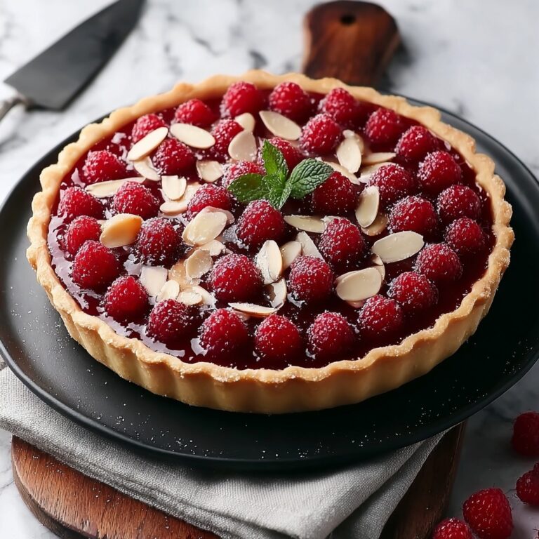 Cherry, Raspberry and Almond Tart Bliss Recipe