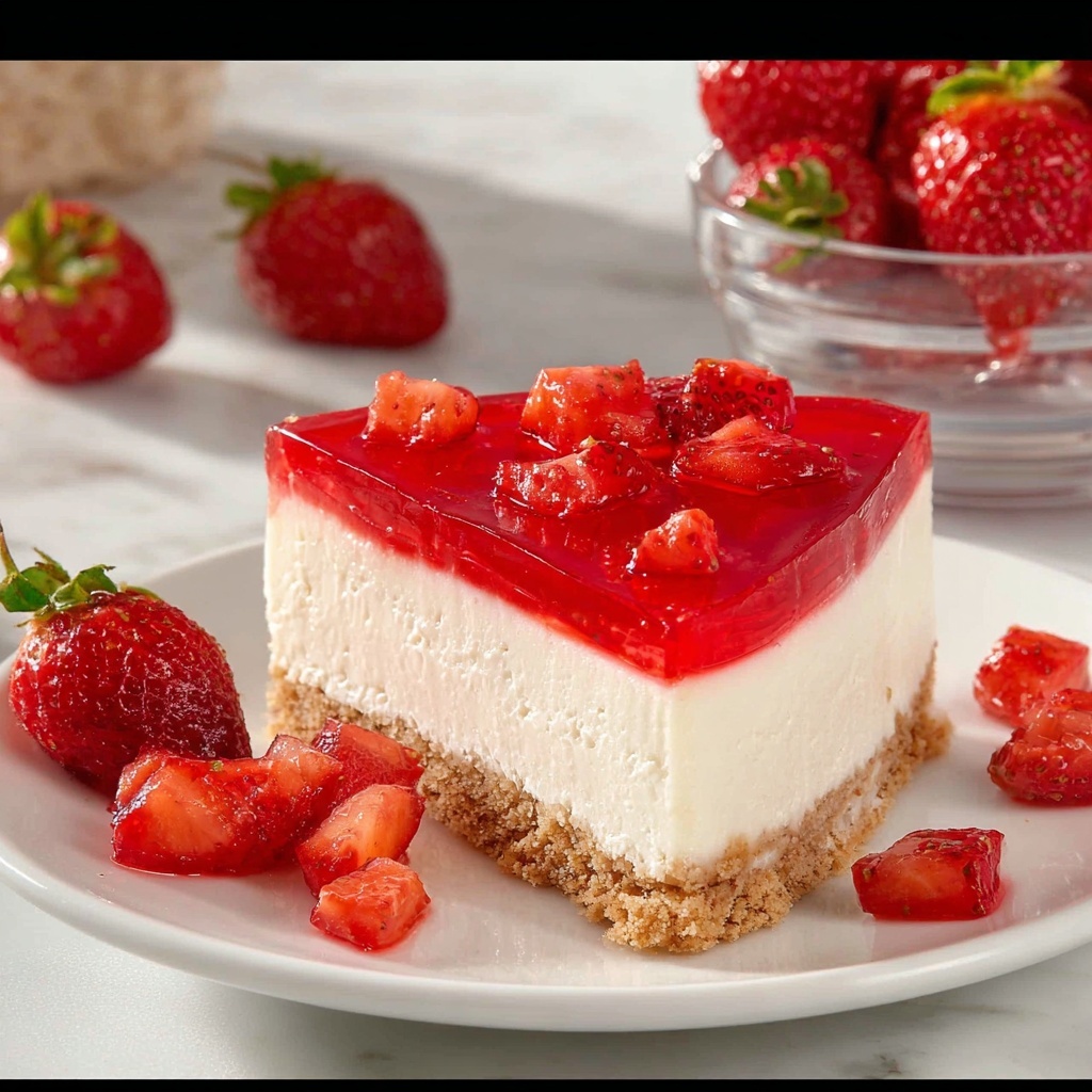 Strawberry Earthquake Cake Recipe - Recipe Image