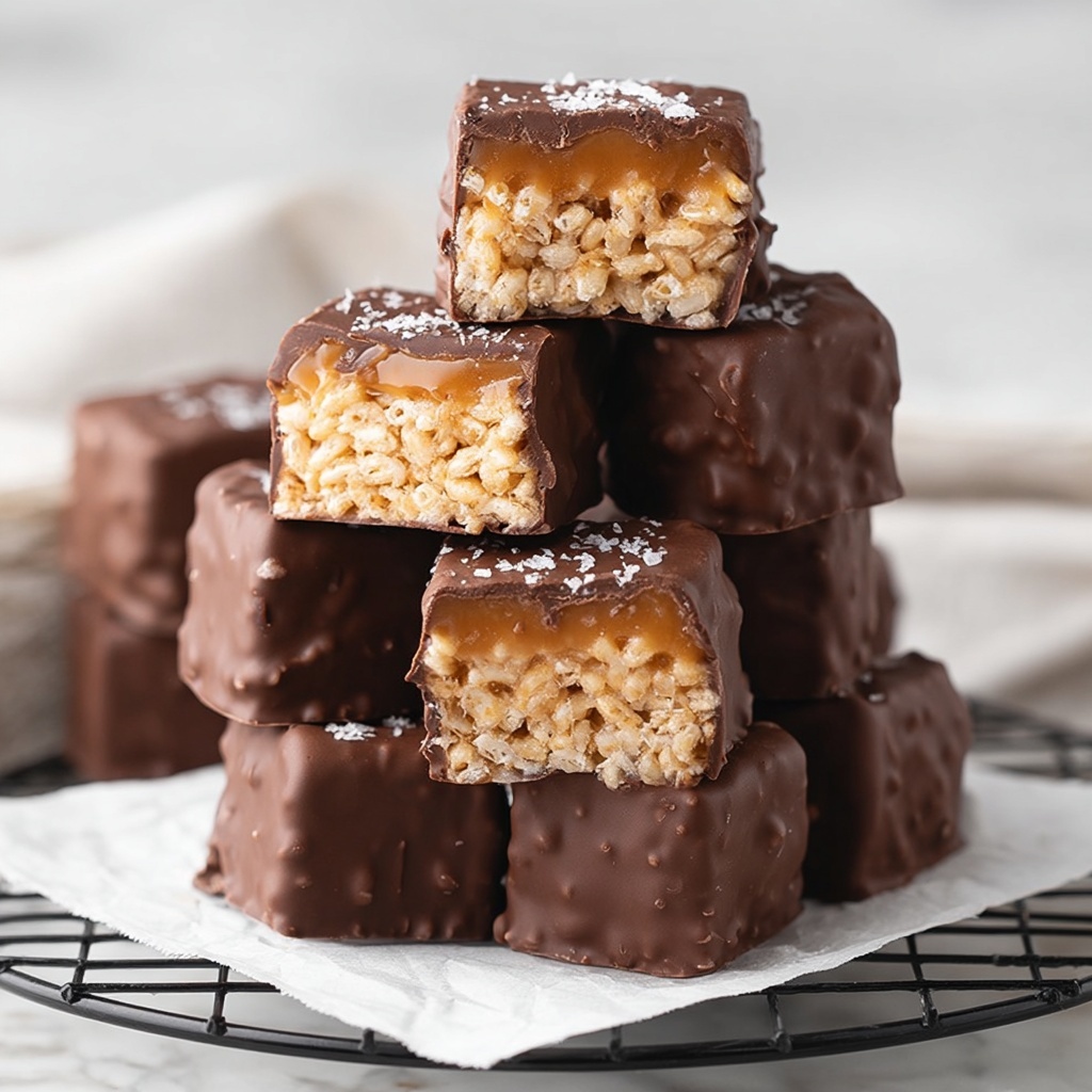 Vegan Toffee Crisp Bars Recipe - Recipe Image