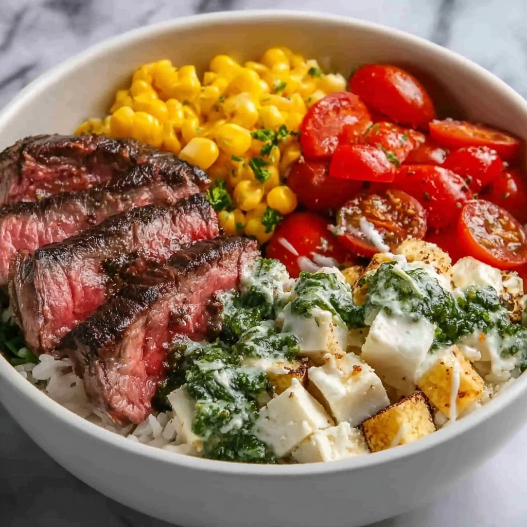 Mediterranean Steak Bowls Recipe - Recipe Image