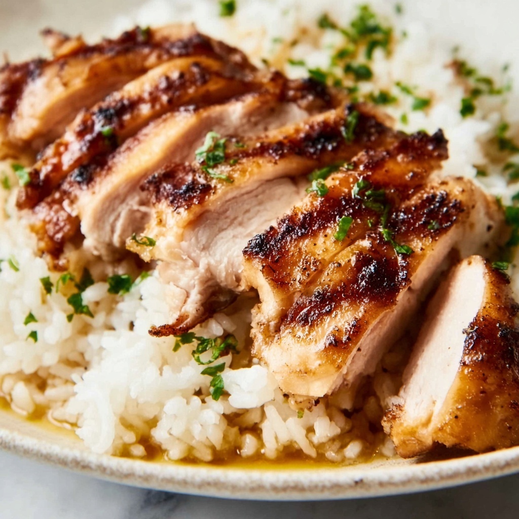 Oven Baked Chicken and Rice Recipe - Recipe Image