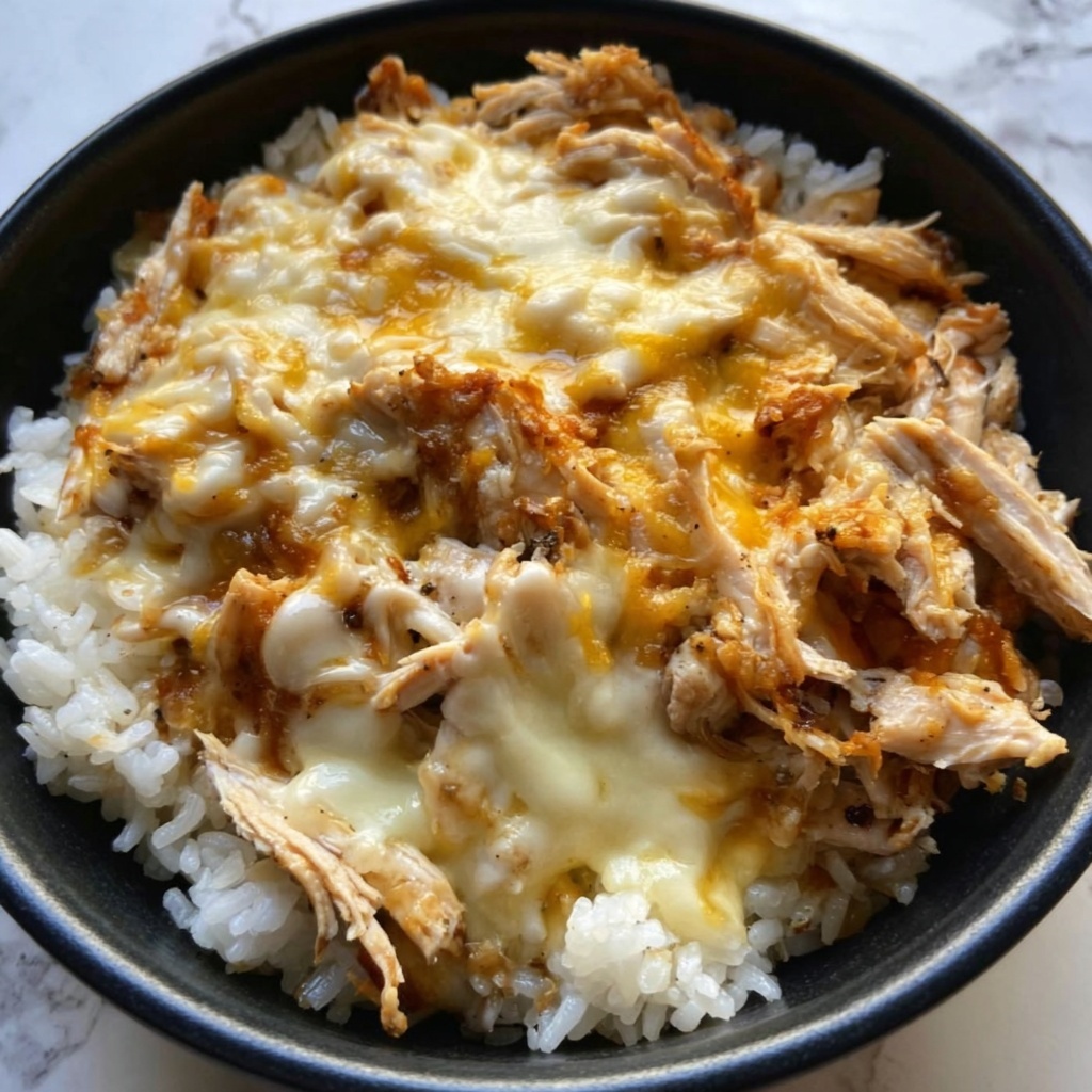 French Onion Chicken Bowls Recipe - Recipe Image