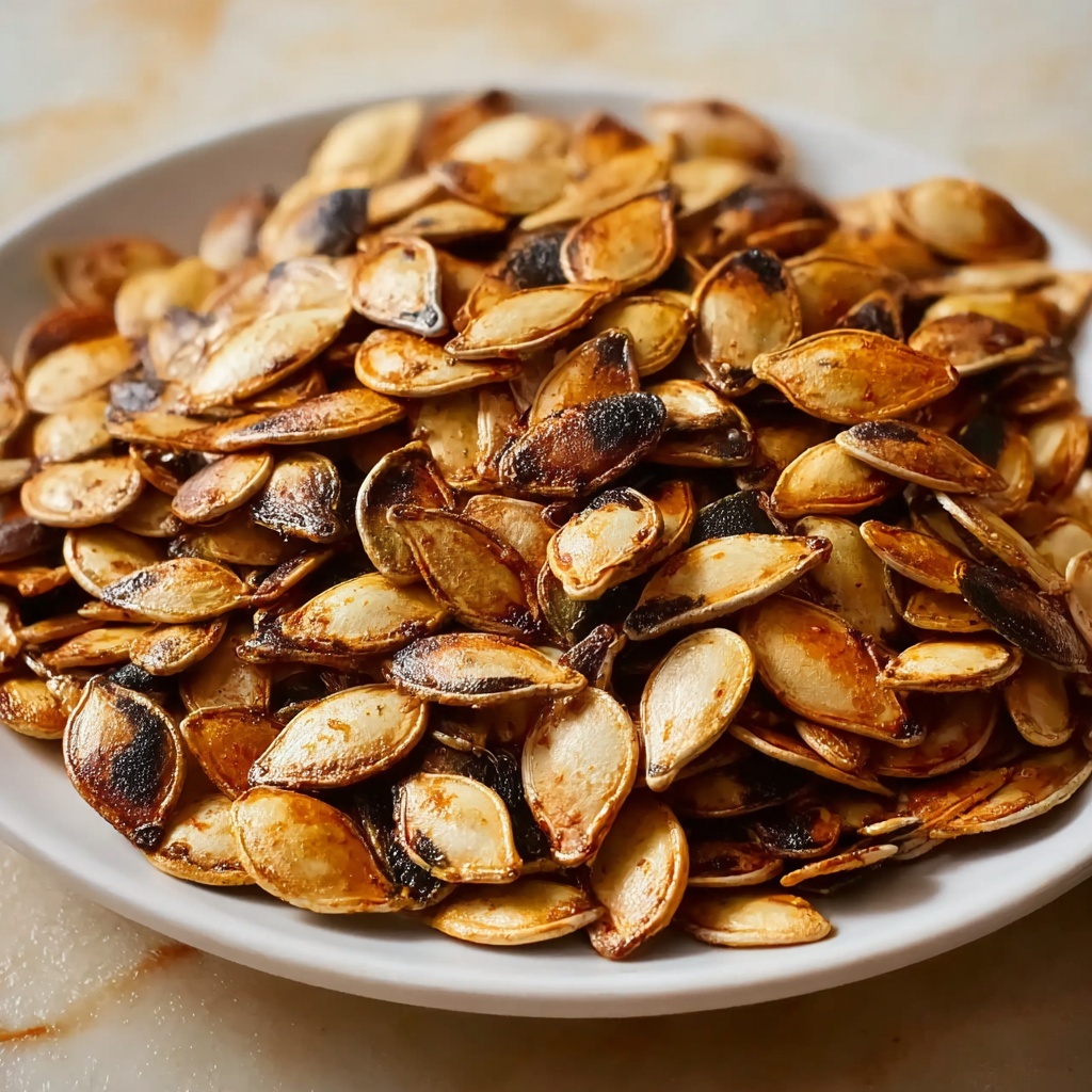 Sweet and Salty Roasted Pumpkin Seeds Recipe - Recipe Image
