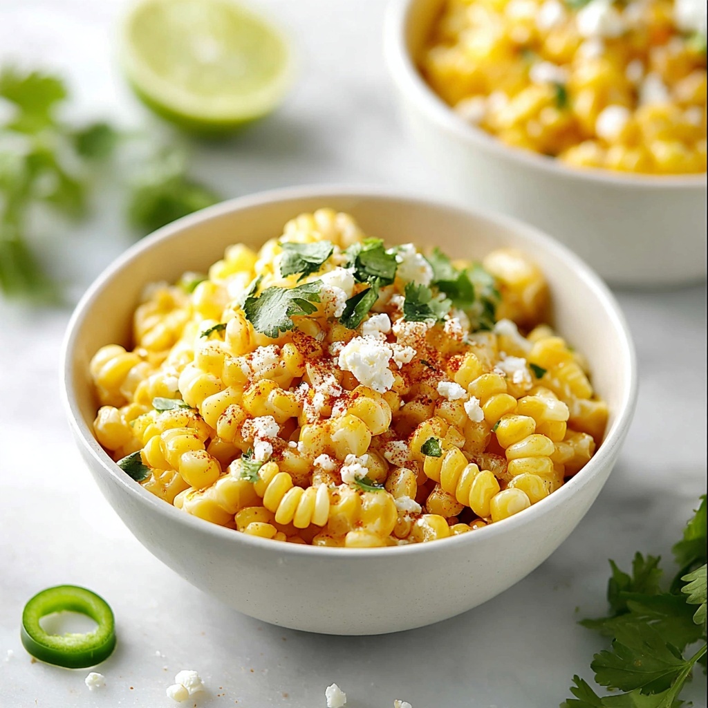 Mexican Street Corn Pasta Salad Recipe - Recipe Image