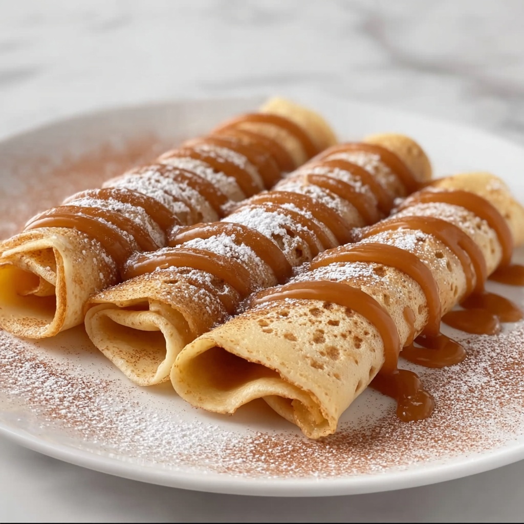 Cinnamon Roll Protein Crepes Recipe - Recipe Image