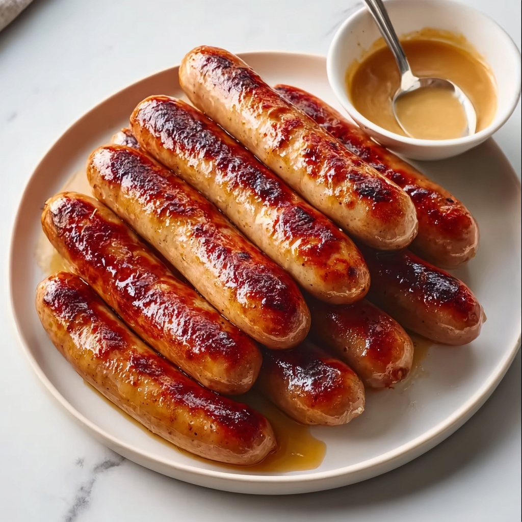 Honey Mustard Cocktail Sausages Recipe: 5 Irresistible Bites Recipe - Recipe Image