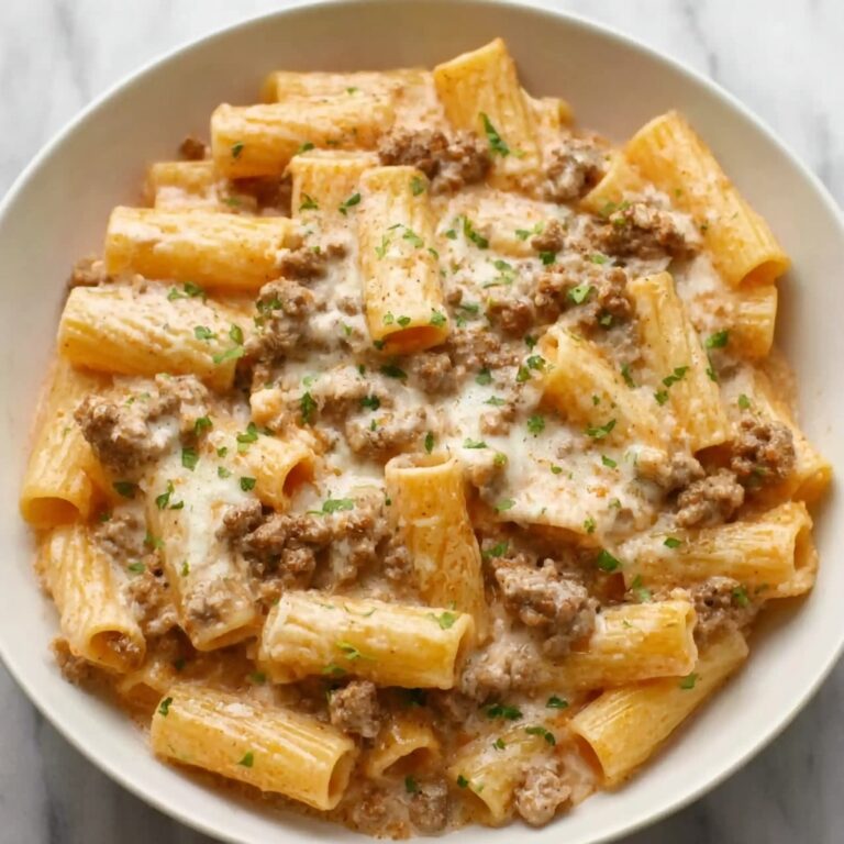 Creamy Rigatoni with Boursin Cheese Recipe
