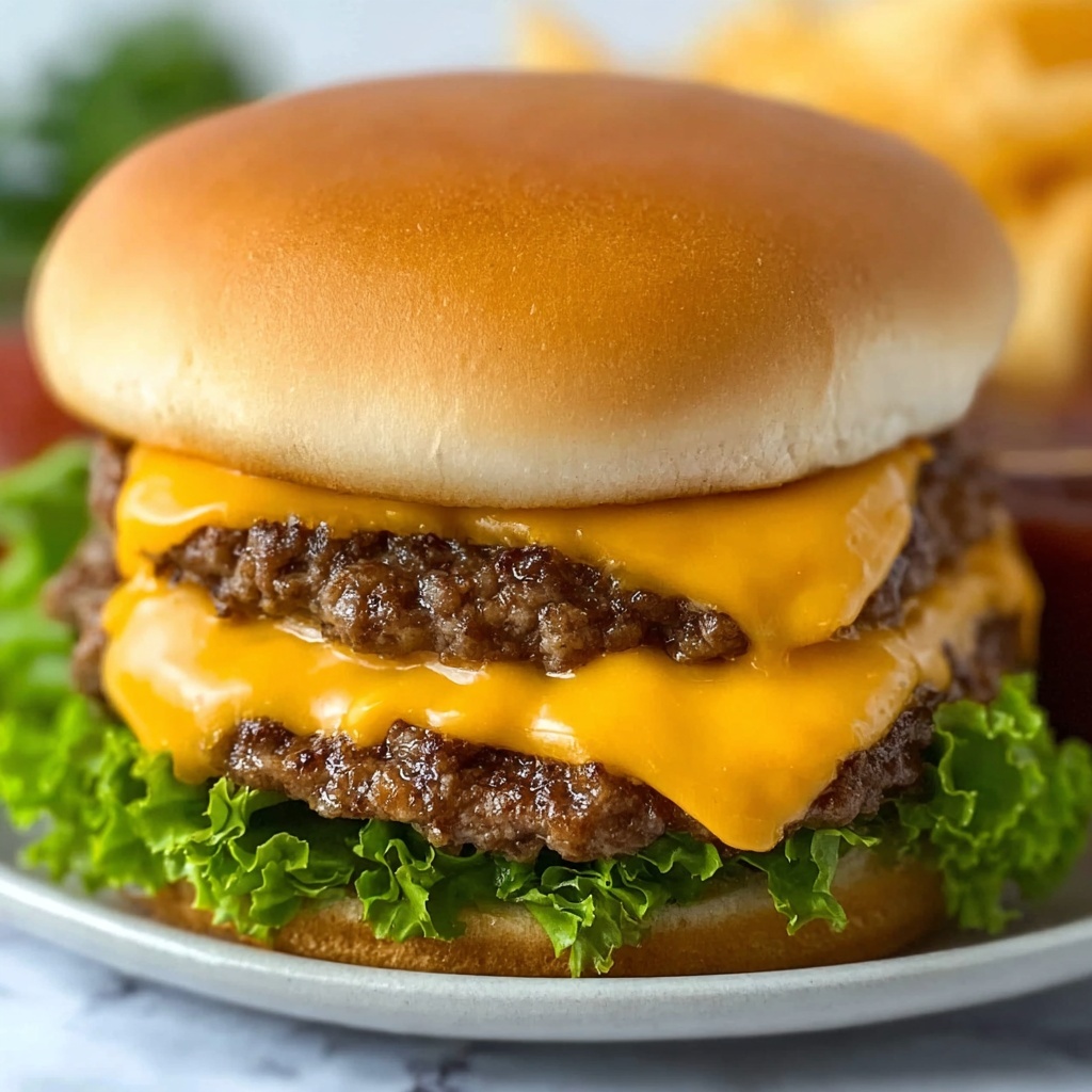 Slow Cooked Crockpot Cheeseburgers Recipe - Recipe Image