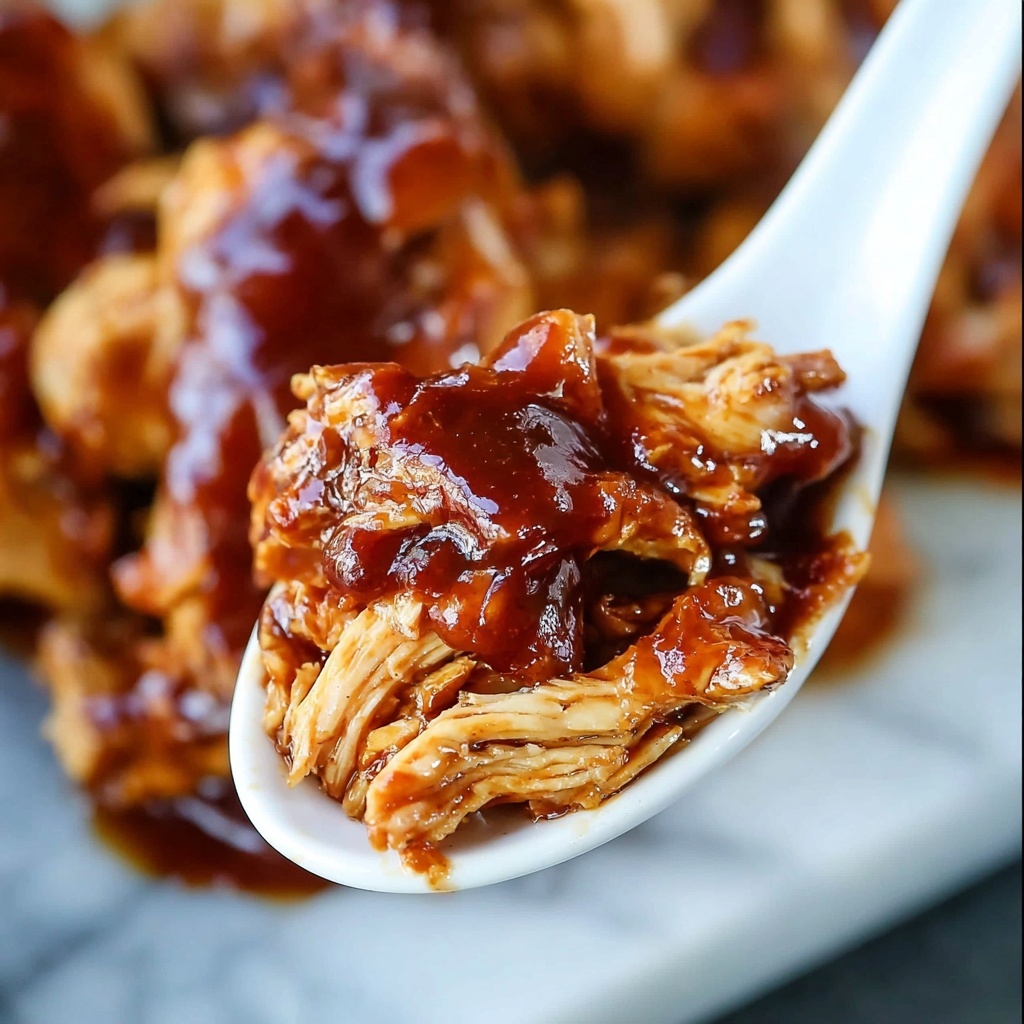 Slow Cooker Zesty BBQ Chicken Recipe - Recipe Image