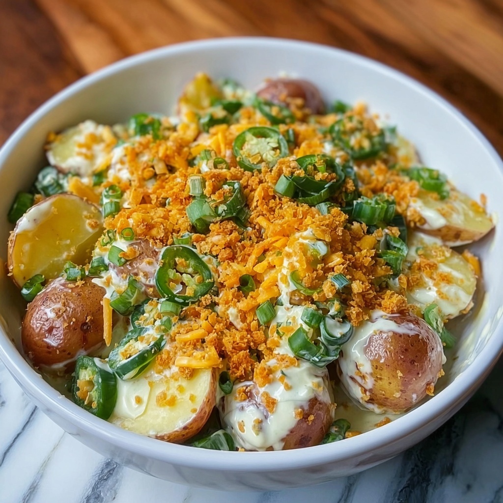 Jalapeño Popper Roasted Potato Salad Recipe - Recipe Image