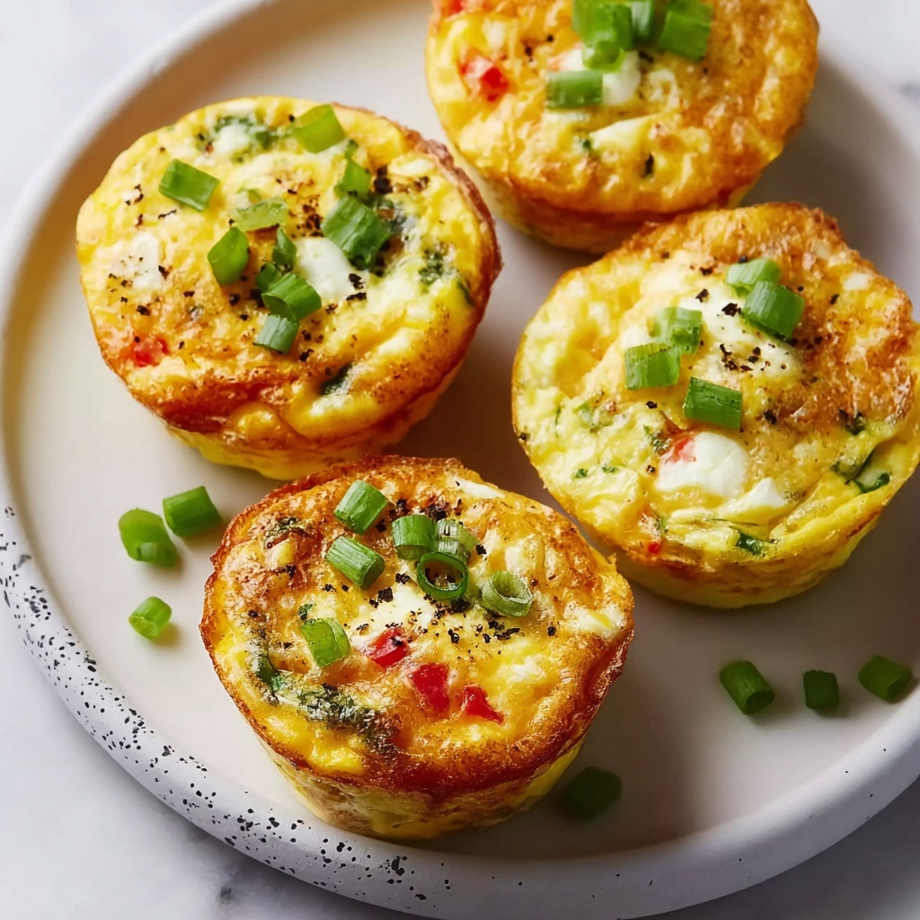 Healthy Egg White Veggie Muffins Recipe - Recipe Image