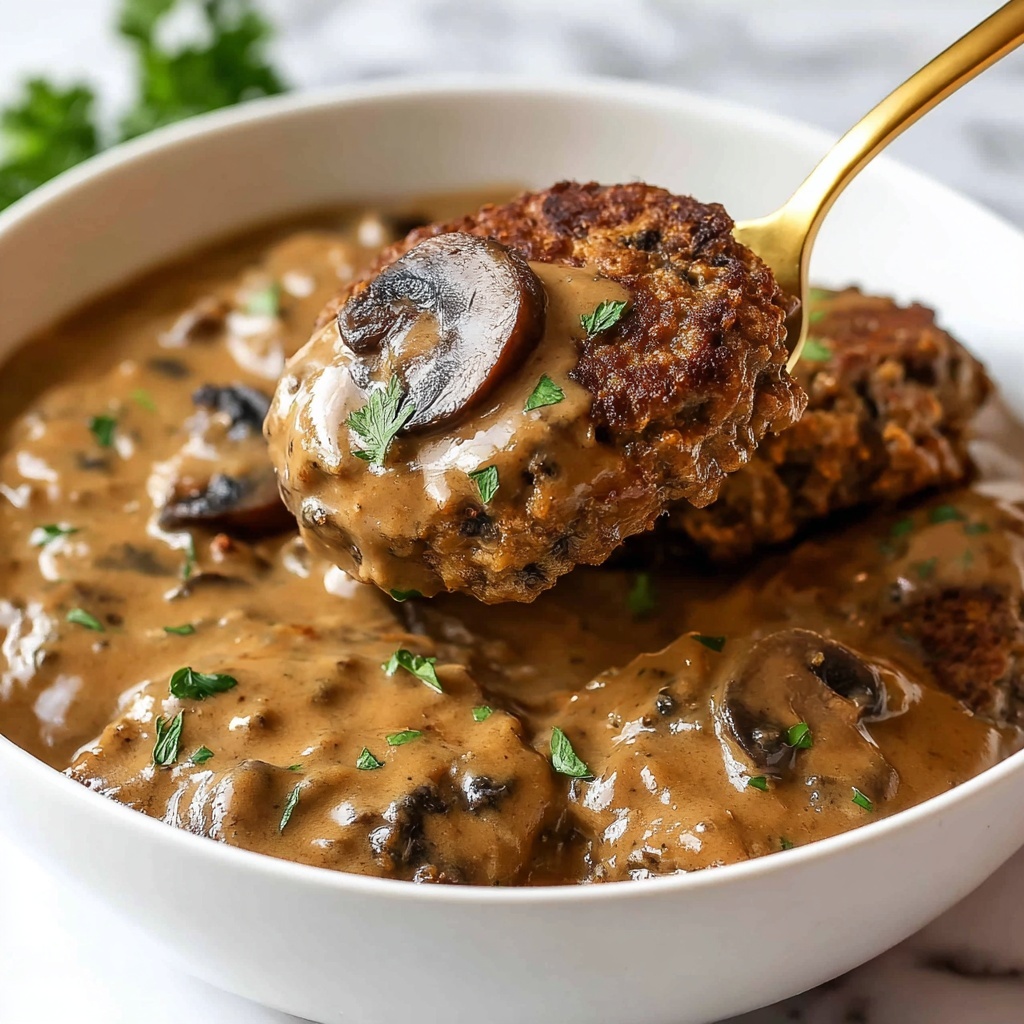 Easy Salisbury Steak Recipe - Recipe Image