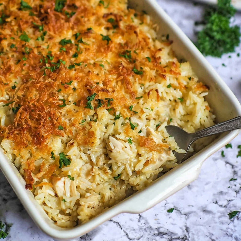 Million Dollar Chicken Rice-A-Roni Casserole Recipe - Recipe Image