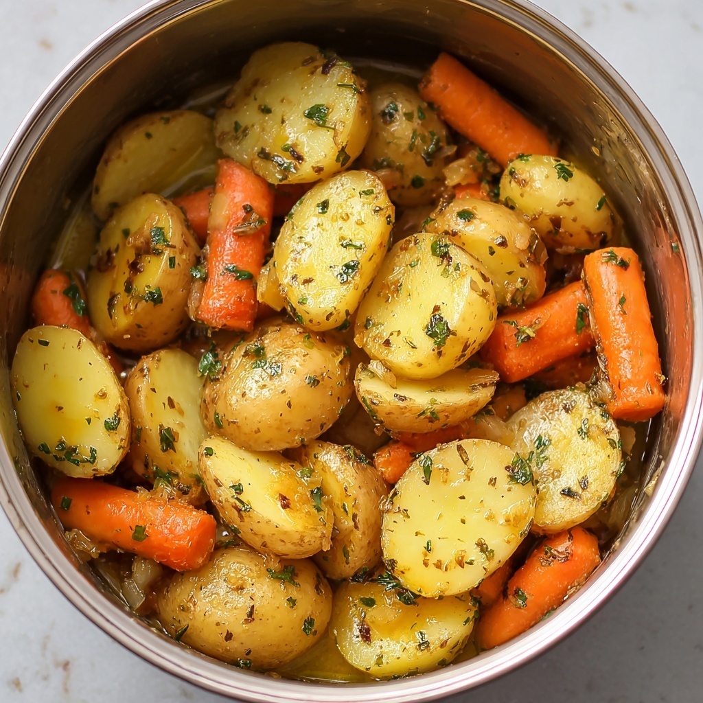 Mom’s Braised Potatoes Recipe - Recipe Image