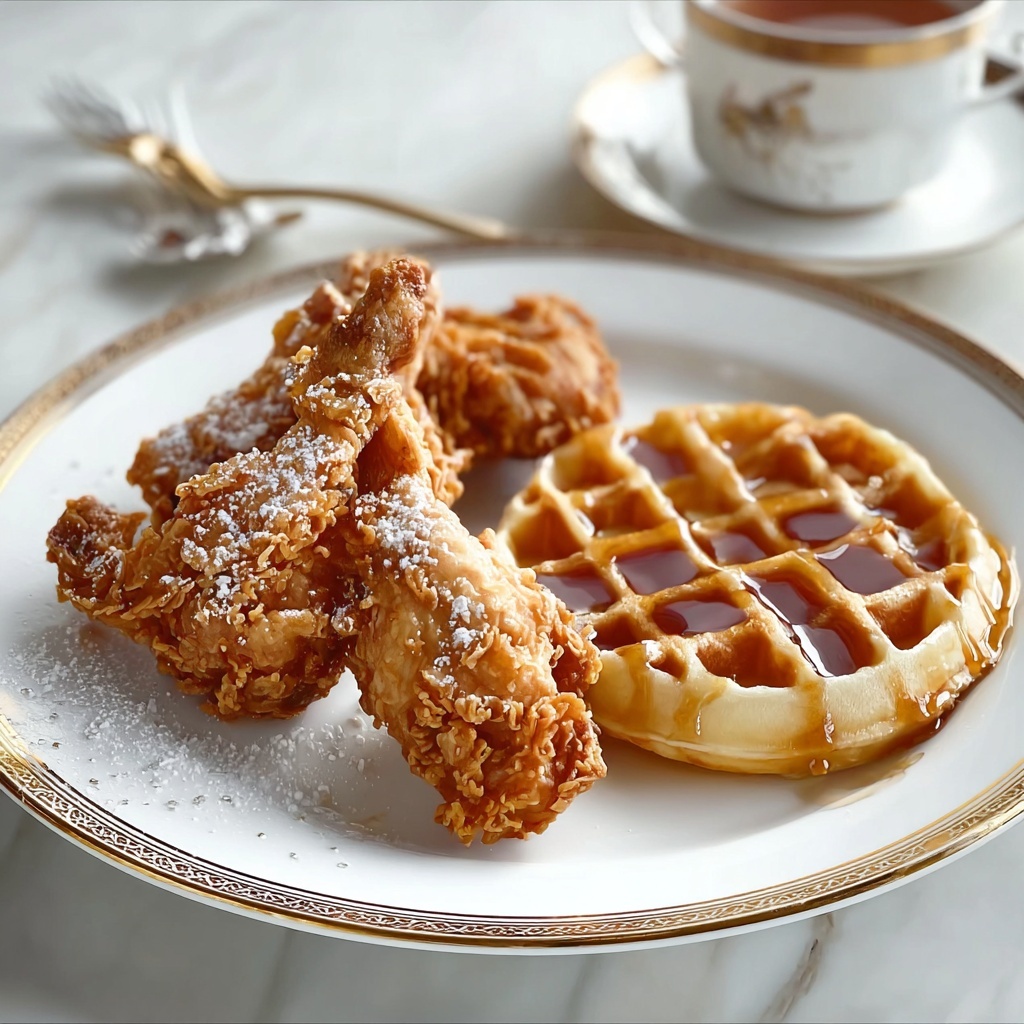Chicken and Waffles Recipe - Recipe Image