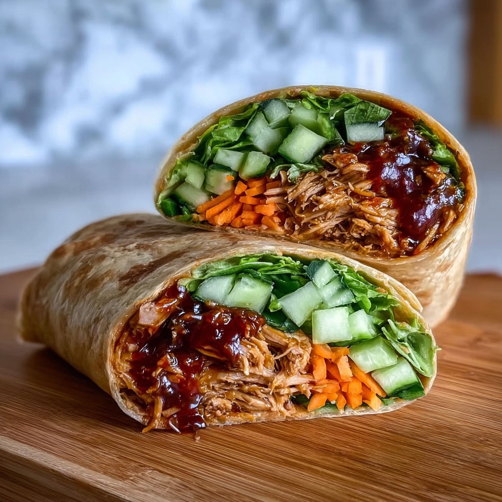 Teriyaki Chicken Protein Wrap Recipe - Recipe Image