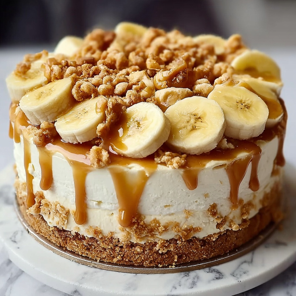 Banana Pudding Crunch Cheesecake Recipe - Recipe Image