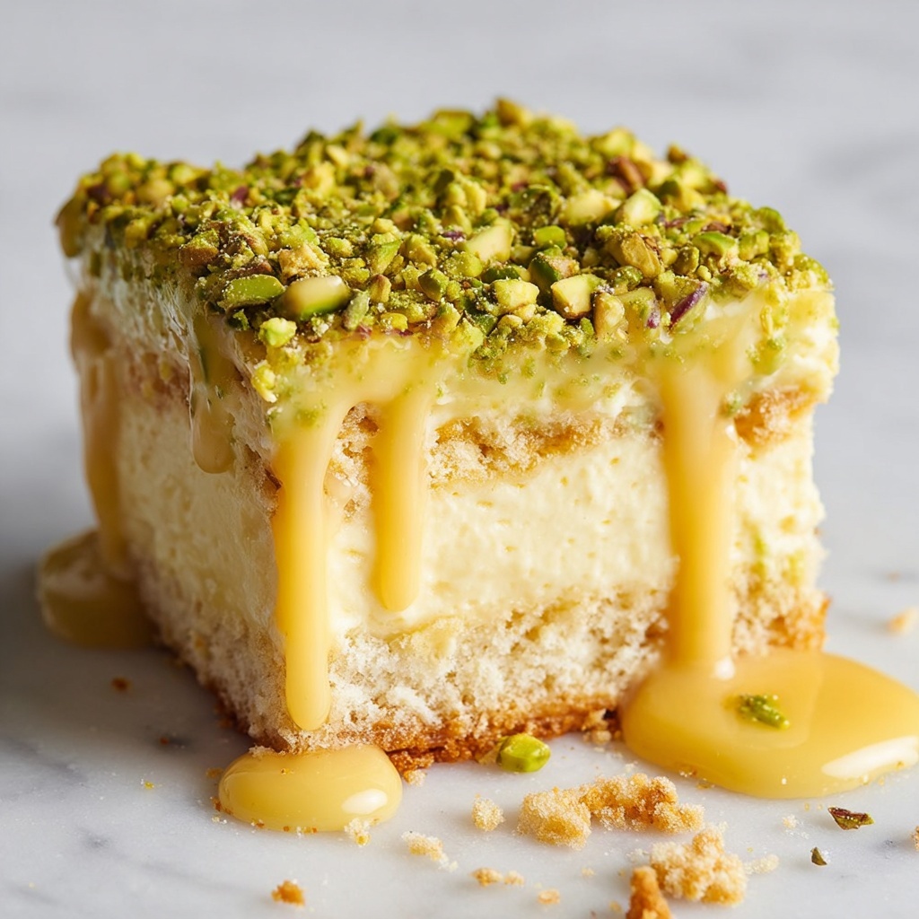 Vegan Pistachio Tiramisu without Eggs or Dairy Recipe - Recipe Image