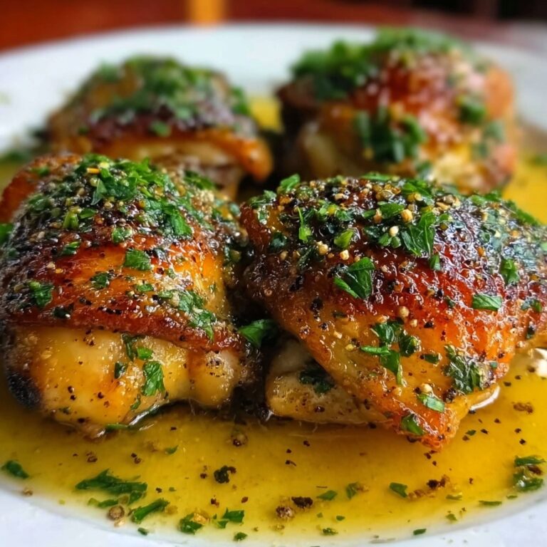 Crispy Oven-Baked Chicken Thighs with Herb and Spice Rub Recipe