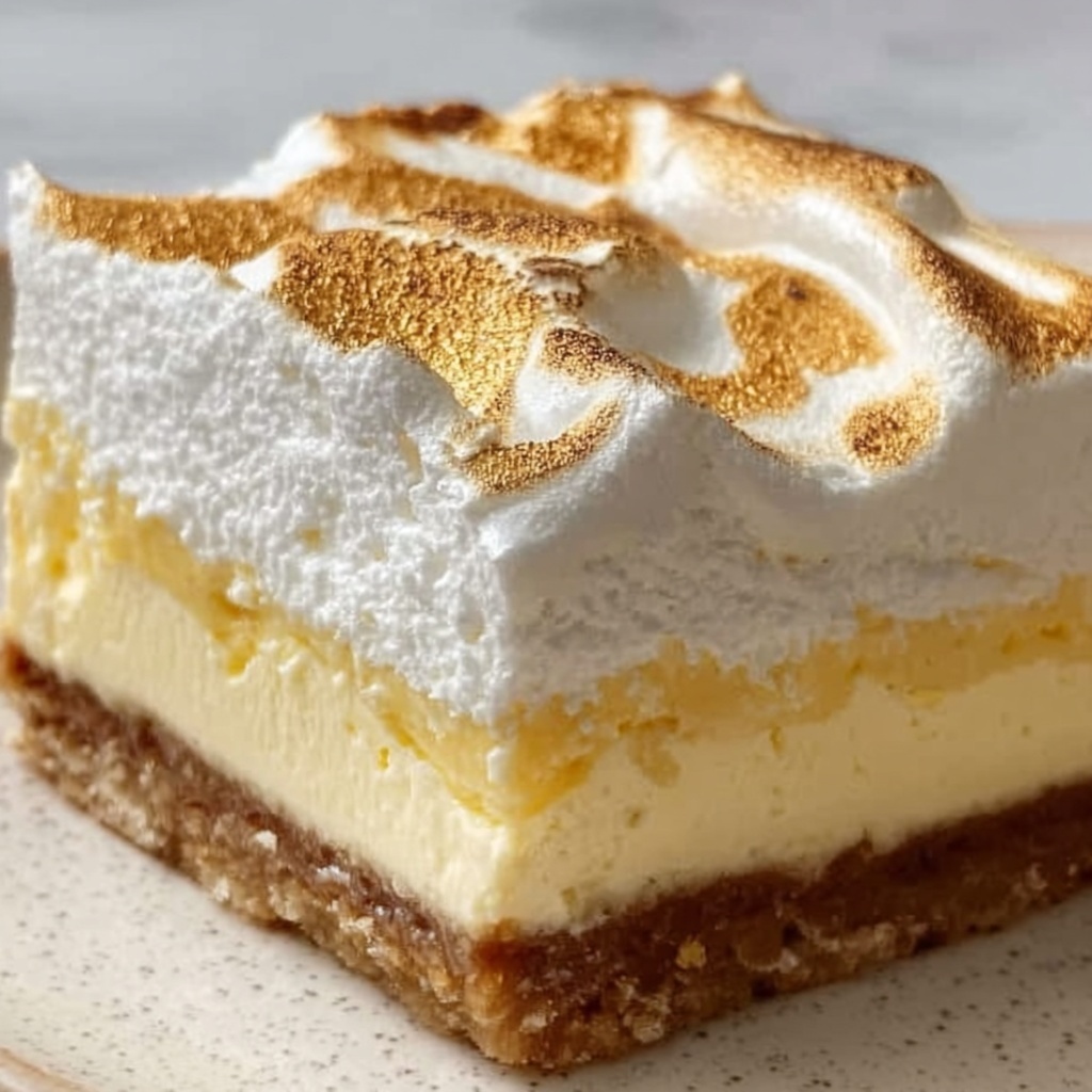 Lemon Meringue Cake Recipe - Recipe Image