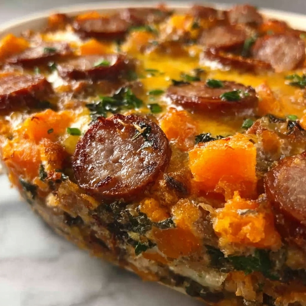 Sweet Potato Hashbrown Breakfast Casserole Recipe - Recipe Image