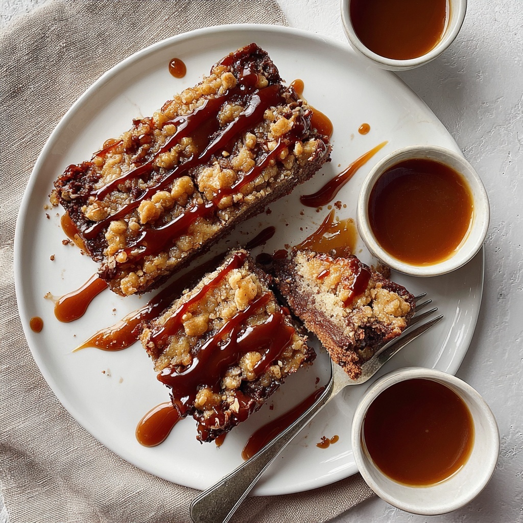 Miso Caramel Blondie Sundae Recipe - Recipe Image