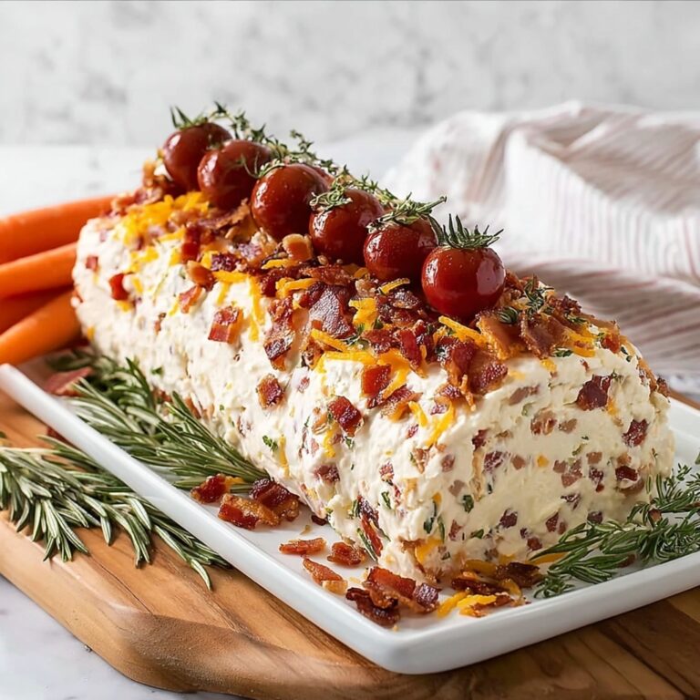 Antipasto Cream Cheese Log Recipe