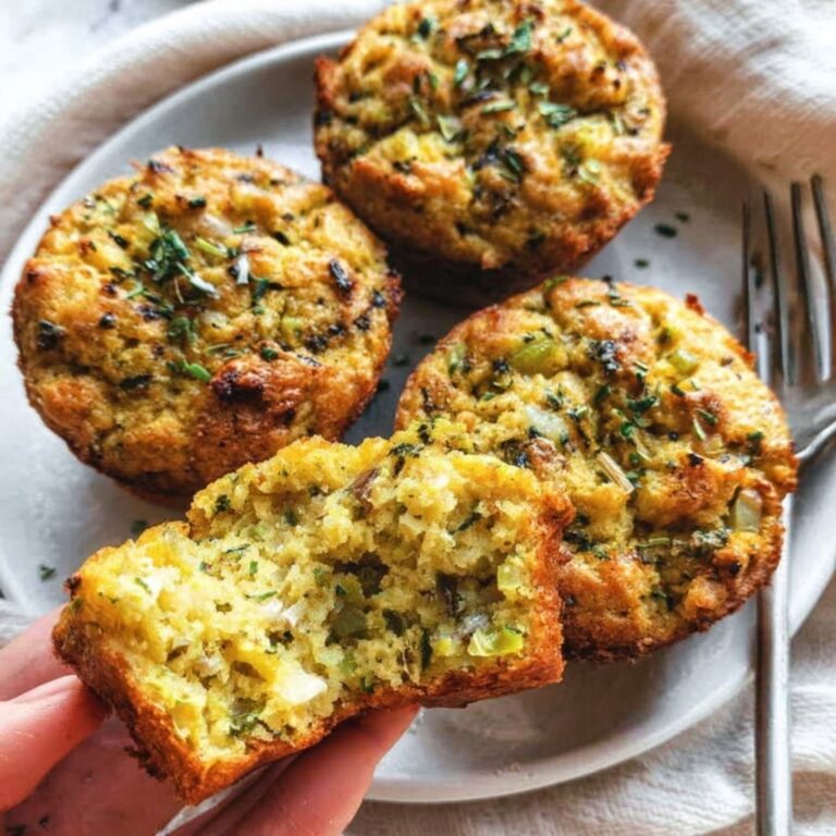 Holiday Cornbread Stuffing Muffins: 7 Cozy Comfort Bites Recipe