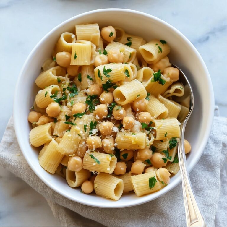 One-Pot Chickpea Pasta: Vegan Comfort Food Recipe