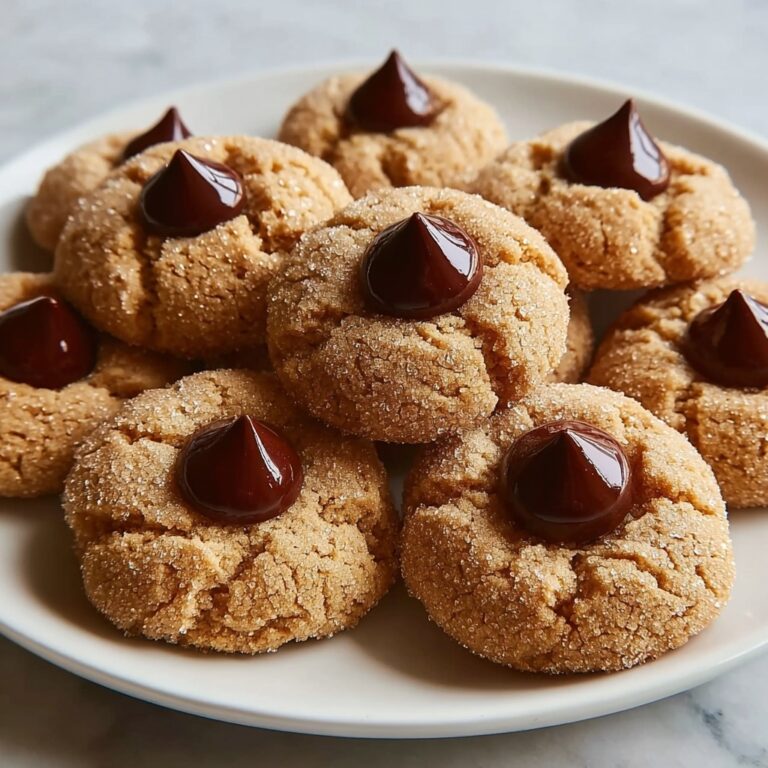Christmas Peanut Butter Blossoms Recipe