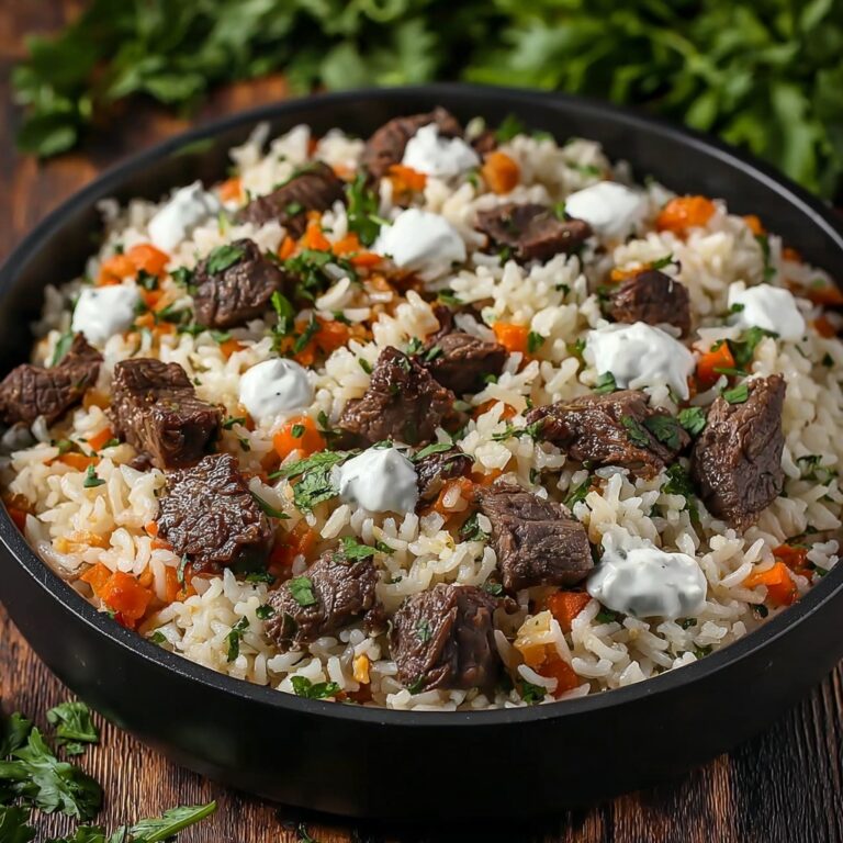 Steak & Queso Rice: A Tex-Mex Fiesta at Home Recipe