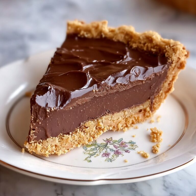 Hot Fudge Pie Recipe