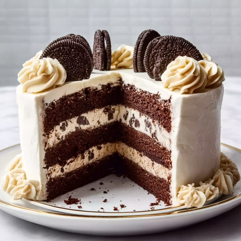 Cookies and Cream Cake Recipe - Recipe Image
