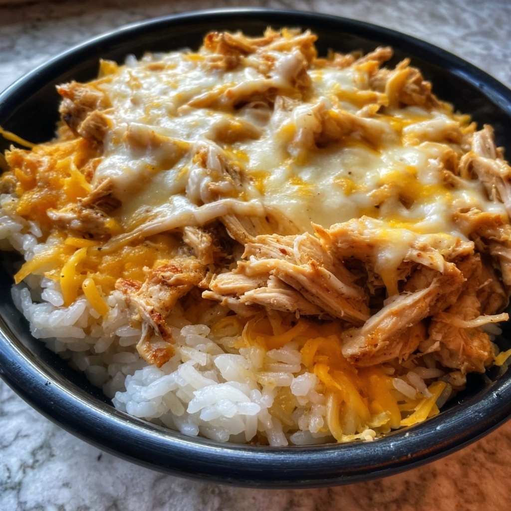 French Onion Chicken Bowls Recipe - Recipe Image