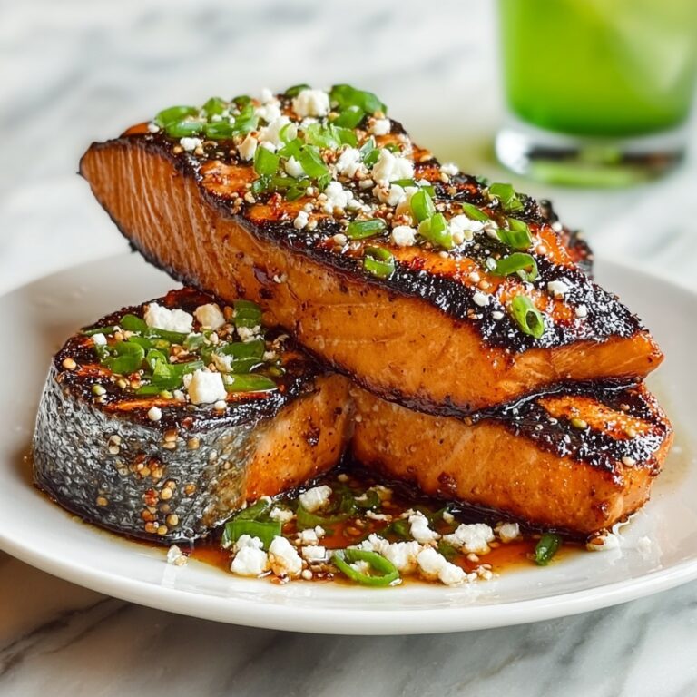 Maple Soy Grilled Salmon Steaks for Effortless Dinner Bliss Recipe