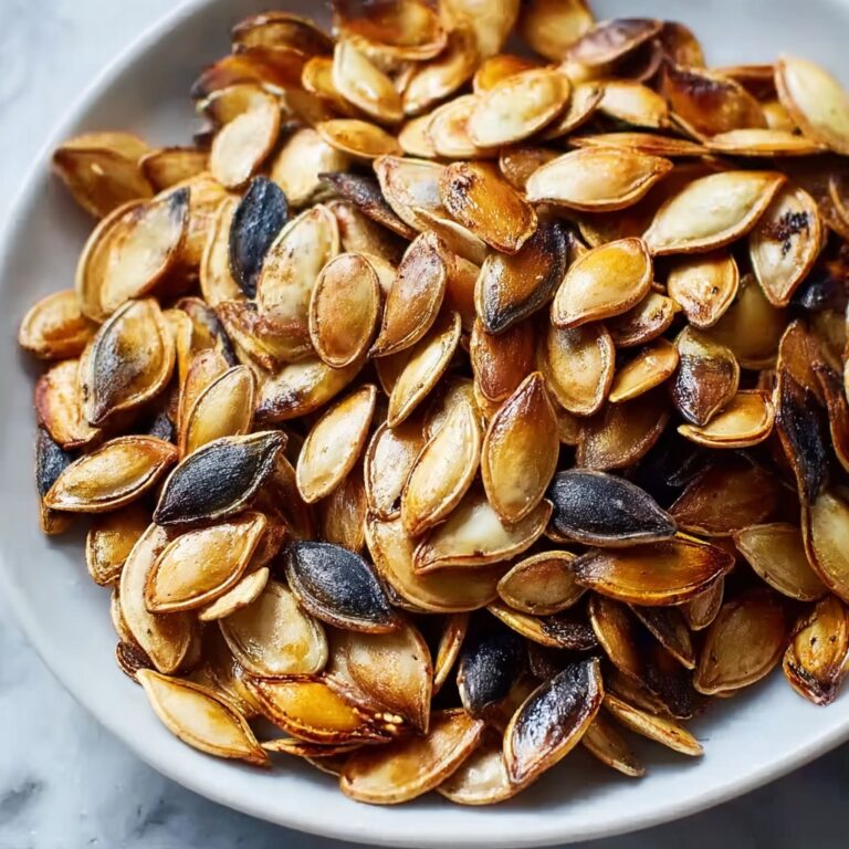 Sweet and Salty Roasted Pumpkin Seeds Recipe