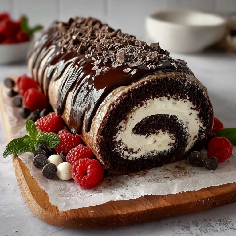 Choco Swiss Roll Delight Recipe