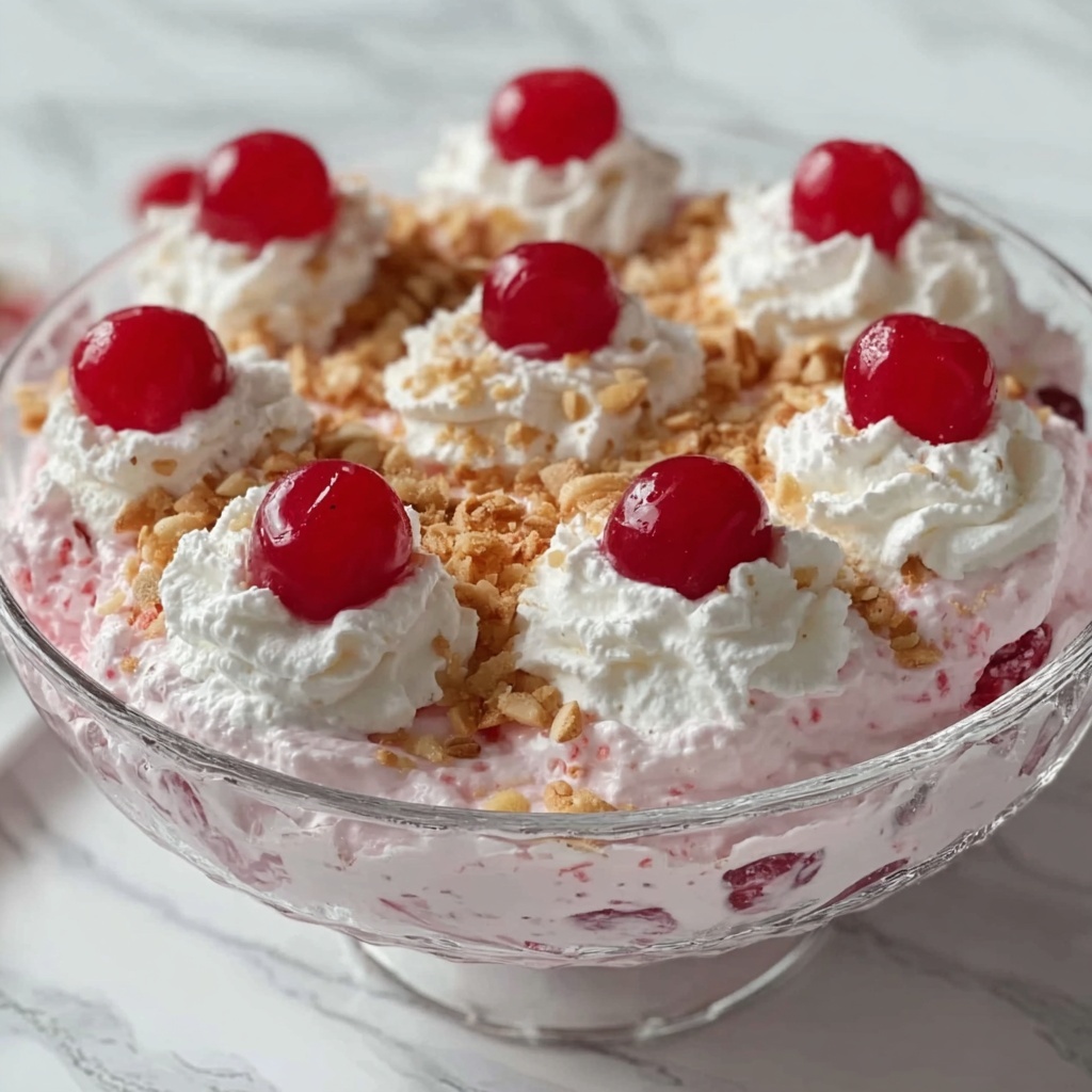 Cherry Cheesecake Fluff Recipe - Recipe Image