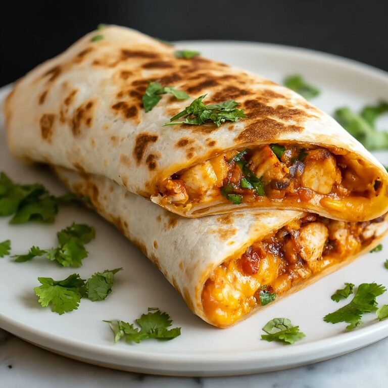 Baked Chicken Chimichangas Recipe