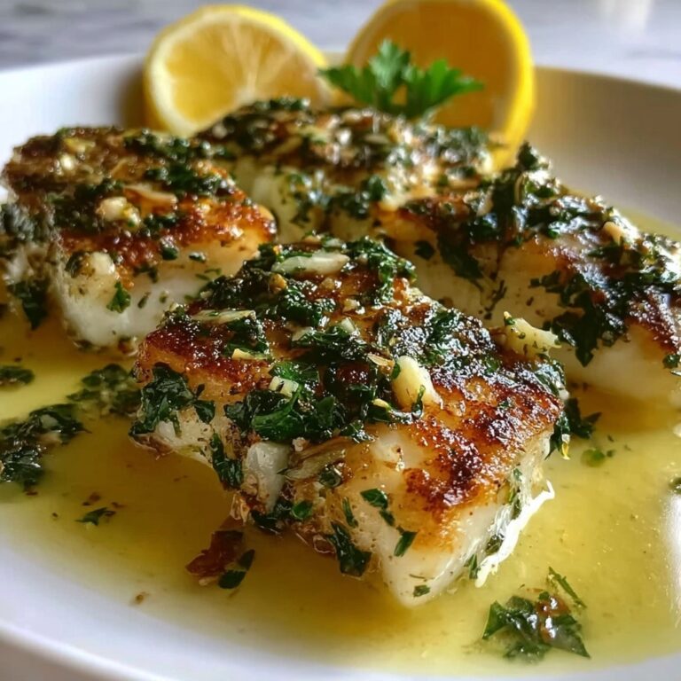 Lemon Butter Baked Cod: A Comforting 25-Minute Delight Recipe